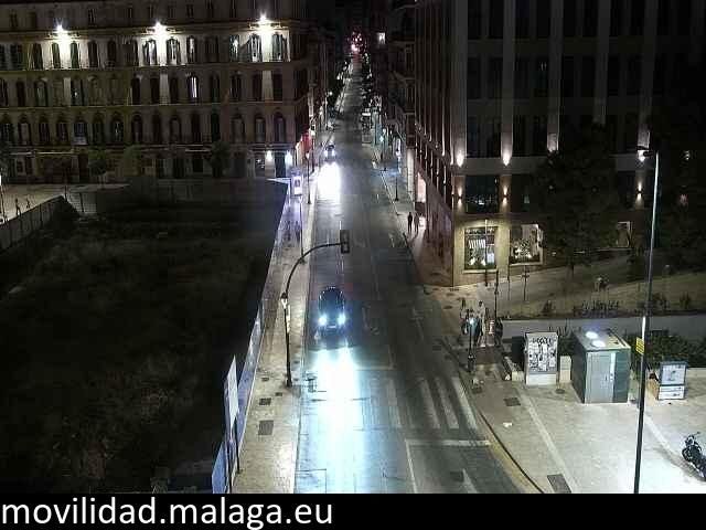 Archived image Webcam Calle Victoria and Plaza de la Merced