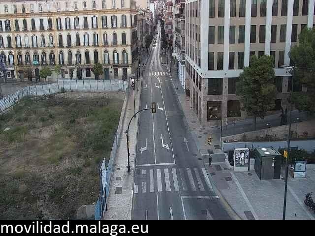 Archived image Webcam Calle Victoria and Plaza de la Merced