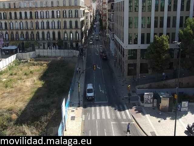 Archiv Foto Webcam Malaga: Plaza de la Merced
