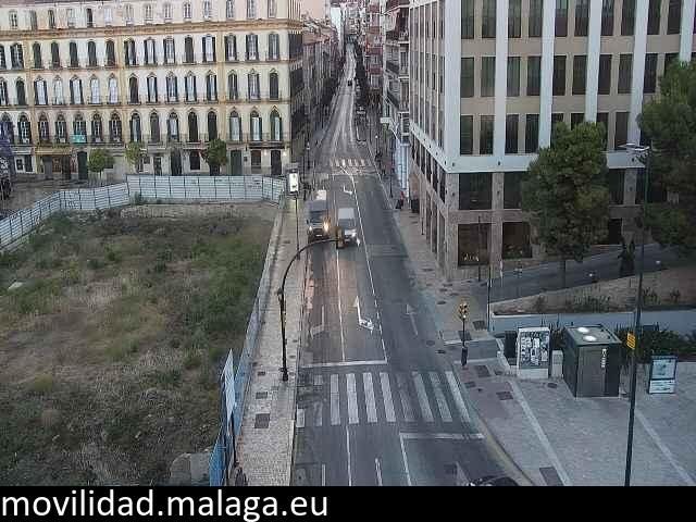Archived image Webcam Calle Victoria and Plaza de la Merced