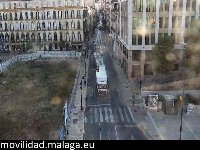 Archived image Webcam Calle Victoria and Plaza de la Merced