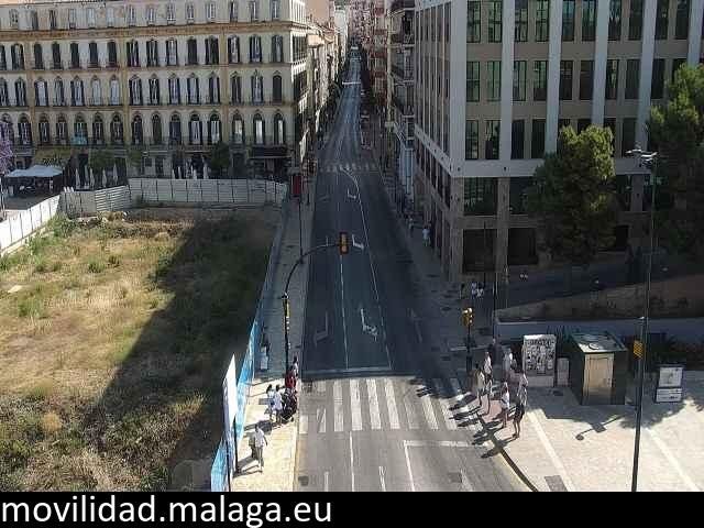 Archived image Webcam Calle Victoria and Plaza de la Merced