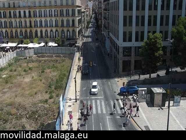 Archived image Webcam Calle Victoria and Plaza de la Merced