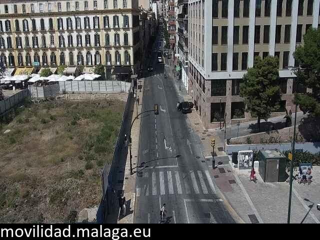 Archived image Webcam Calle Victoria and Plaza de la Merced