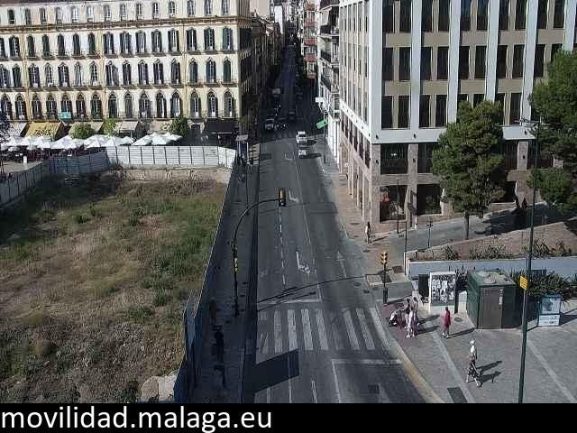 Archived image Webcam Calle Victoria and Plaza de la Merced