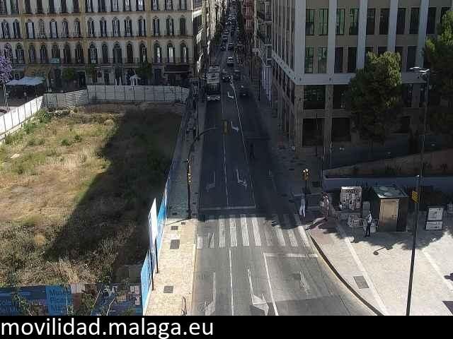 Archived image Webcam Calle Victoria and Plaza de la Merced