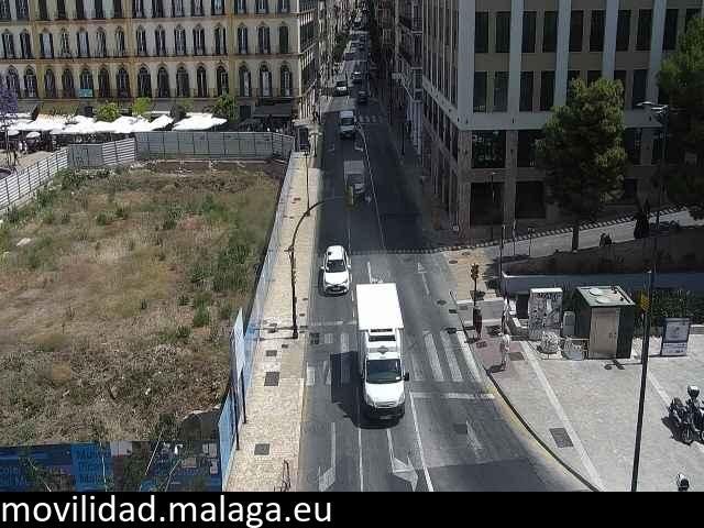 Archived image Webcam Calle Victoria and Plaza de la Merced