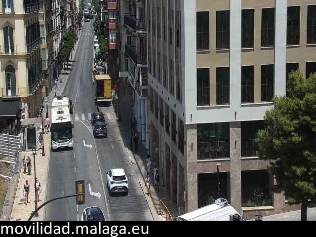 Archived image Webcam Calle Victoria and Plaza de la Merced