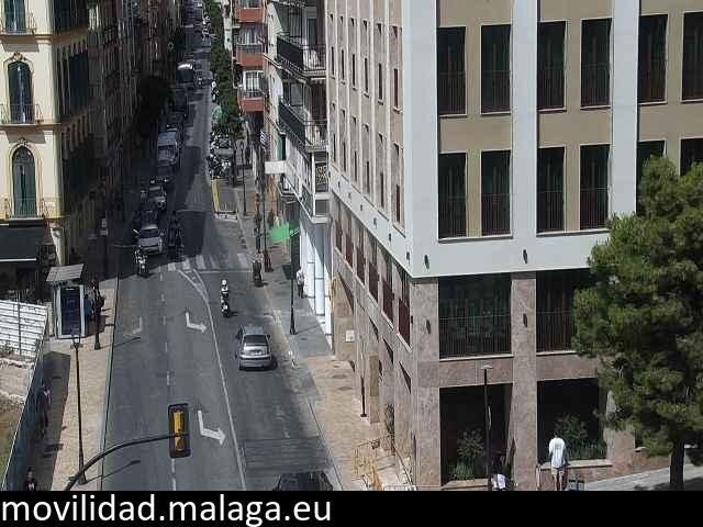 Archived image Webcam Calle Victoria and Plaza de la Merced