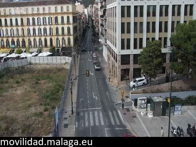Archived image Webcam Calle Victoria and Plaza de la Merced