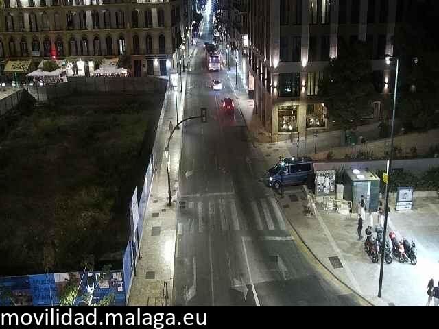 Archiv Foto Webcam Malaga: Plaza de la Merced