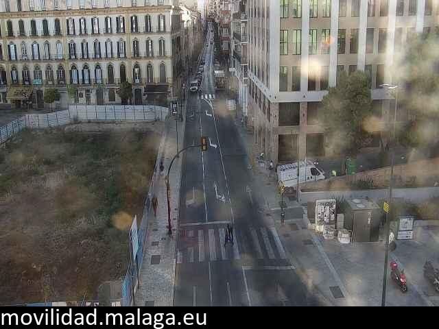Archiv Foto Webcam Malaga: Plaza de la Merced