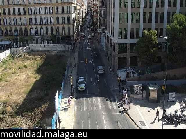 Archiv Foto Webcam Malaga: Plaza de la Merced