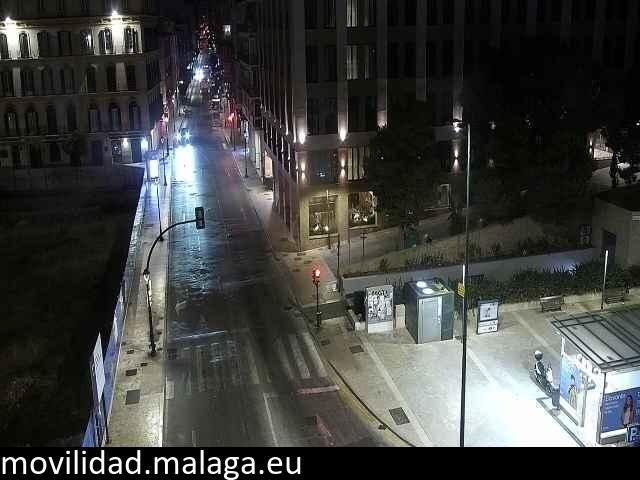 Archiv Foto Webcam Malaga: Plaza de la Merced