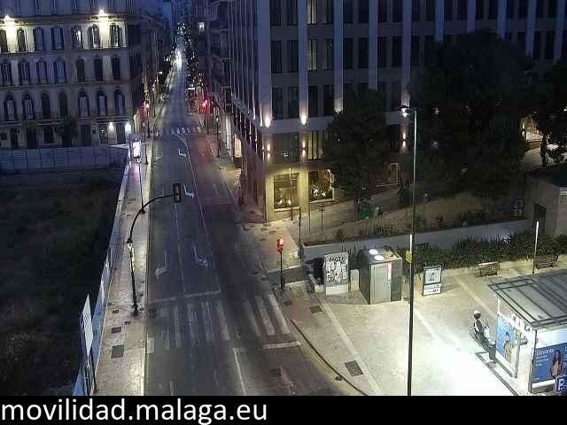 Archiv Foto Webcam Malaga: Plaza de la Merced