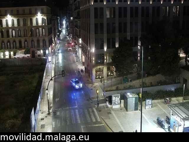 Archiv Foto Webcam Malaga: Plaza de la Merced