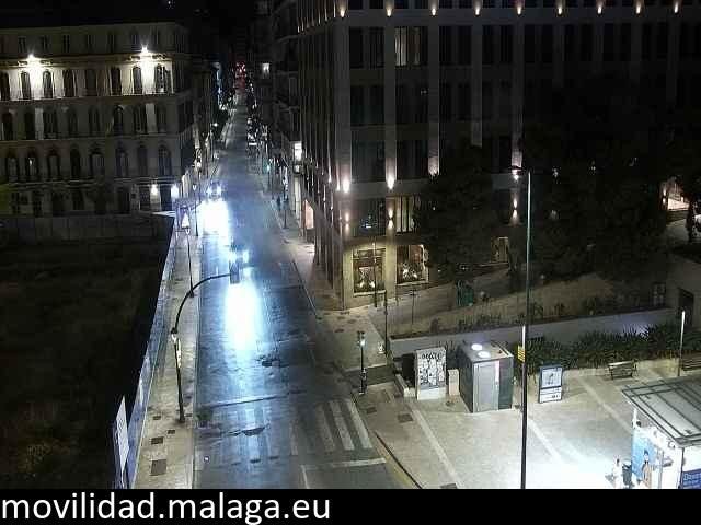 Archiv Foto Webcam Malaga: Plaza de la Merced