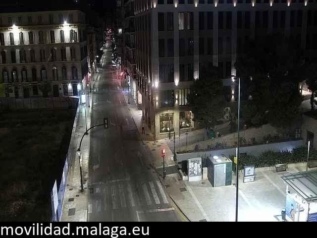 Archiv Foto Webcam Malaga: Plaza de la Merced
