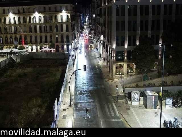 Archiv Foto Webcam Malaga: Plaza de la Merced
