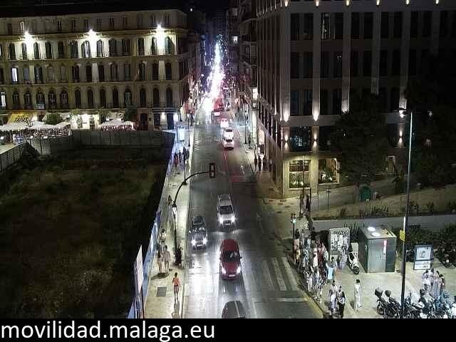 Archiv Foto Webcam Malaga: Plaza de la Merced