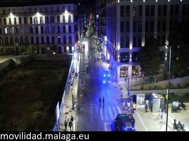 Archiv Foto Webcam Malaga: Plaza de la Merced