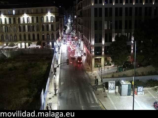 Archiv Foto Webcam Malaga: Plaza de la Merced