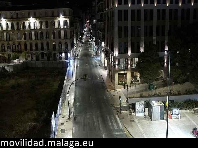 Archiv Foto Webcam Malaga: Plaza de la Merced