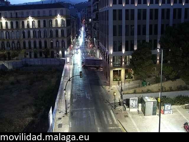 Archiv Foto Webcam Malaga: Plaza de la Merced