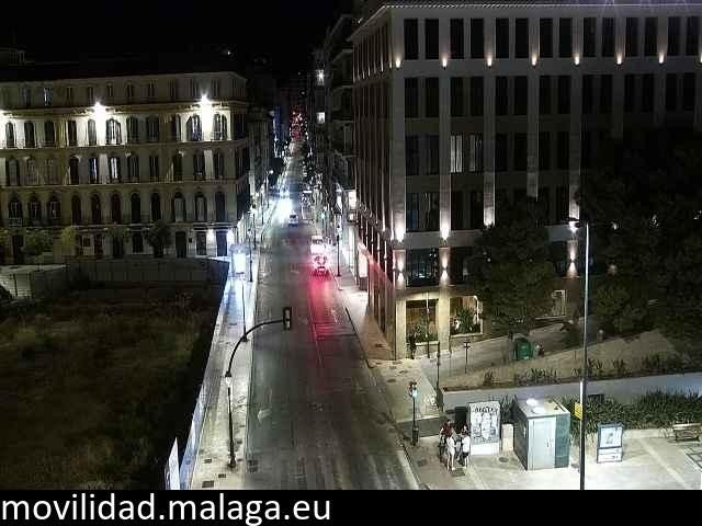 Archived image Webcam Calle Victoria and Plaza de la Merced