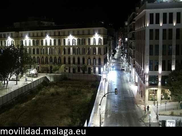 Archiv Foto Webcam Malaga: Plaza de la Merced