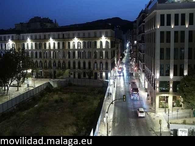 Archiv Foto Webcam Malaga: Plaza de la Merced