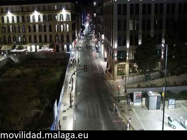 Archiv Foto Webcam Malaga: Plaza de la Merced