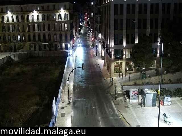 Archiv Foto Webcam Malaga: Plaza de la Merced
