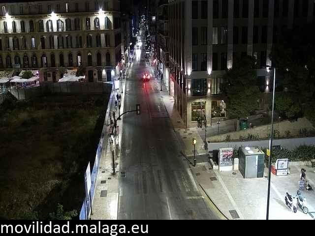 Archived image Webcam Calle Victoria and Plaza de la Merced