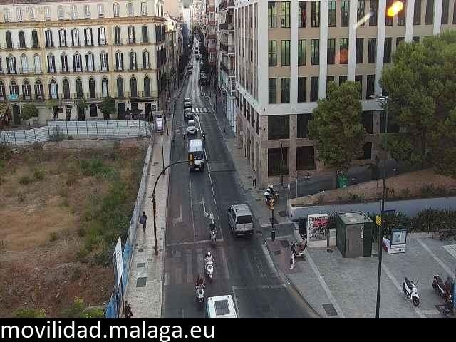 Archived image Webcam Calle Victoria and Plaza de la Merced