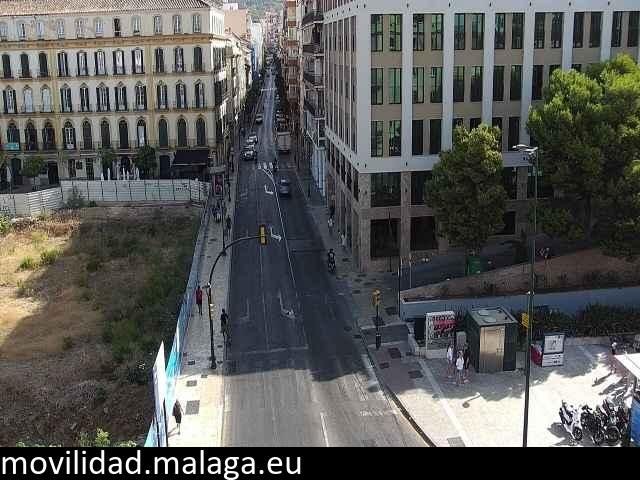 Archived image Webcam Calle Victoria and Plaza de la Merced