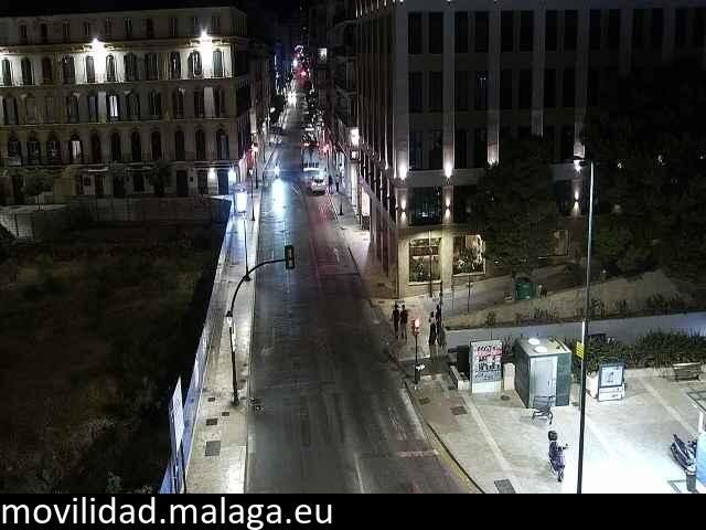 Archiv Foto Webcam Malaga: Plaza de la Merced