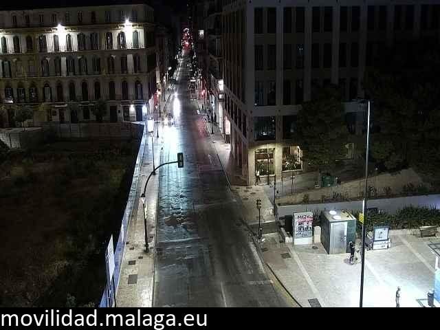 Archiv Foto Webcam Malaga: Plaza de la Merced
