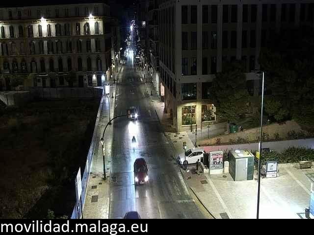 Archiv Foto Webcam Malaga: Plaza de la Merced