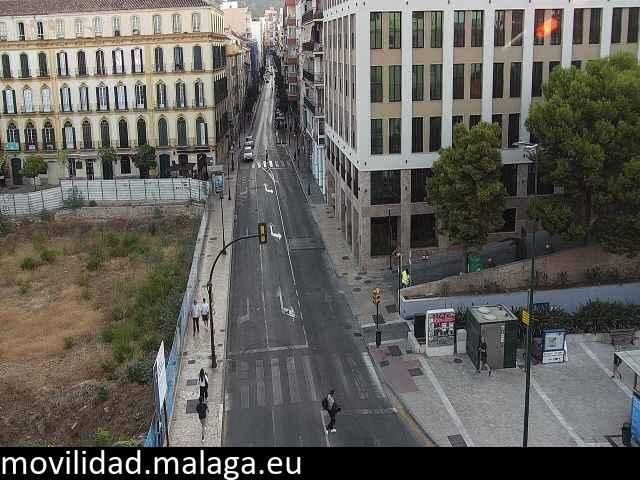 Archiv Foto Webcam Malaga: Plaza de la Merced