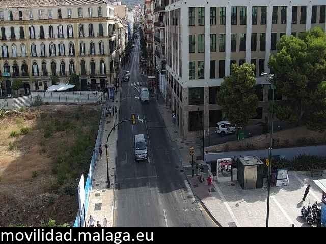 Archiv Foto Webcam Malaga: Plaza de la Merced