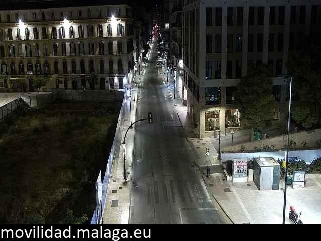 Archiv Foto Webcam Malaga: Plaza de la Merced