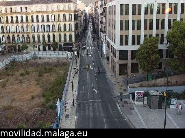 Archiv Foto Webcam Malaga: Plaza de la Merced