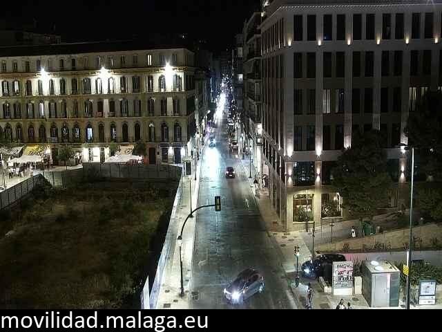 Archiv Foto Webcam Malaga: Plaza de la Merced