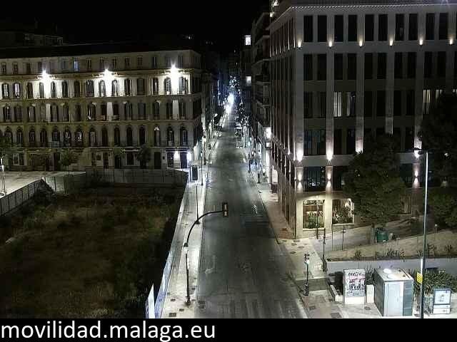 Archiv Foto Webcam Malaga: Plaza de la Merced