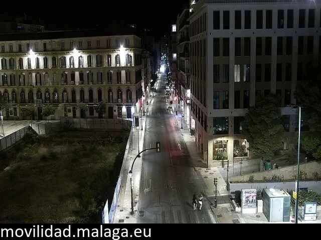 Archiv Foto Webcam Malaga: Plaza de la Merced