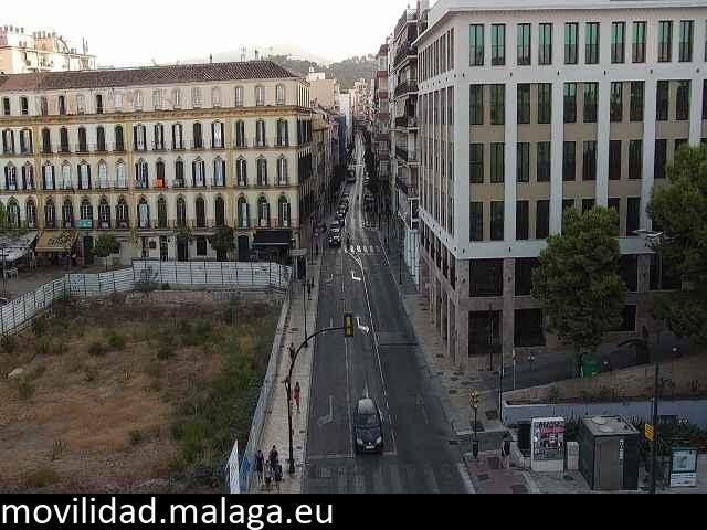 Archiv Foto Webcam Malaga: Plaza de la Merced