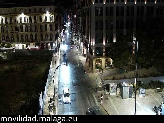 Archived image Webcam Calle Victoria and Plaza de la Merced