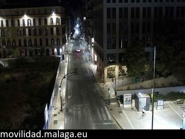 Archived image Webcam Calle Victoria and Plaza de la Merced