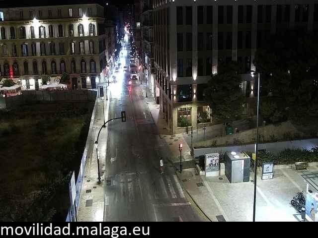Archiv Foto Webcam Malaga: Plaza de la Merced